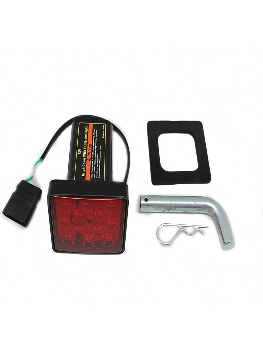 1pc 12led Brake Light Cross-border American Trailer Light 2 Inch Trailer Mounting Device Cover Trailer Light