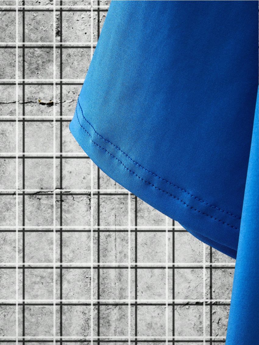 Manfinity Hypemode Men's Letter Printed Round Neck T-Shirt