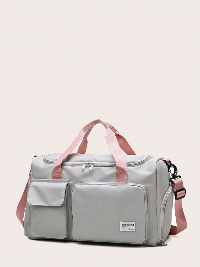 Girl Travel Duffel Gym Sports Tote Bag, Weekender Overnight Bag, Carry On Bag, Crossbody Bag