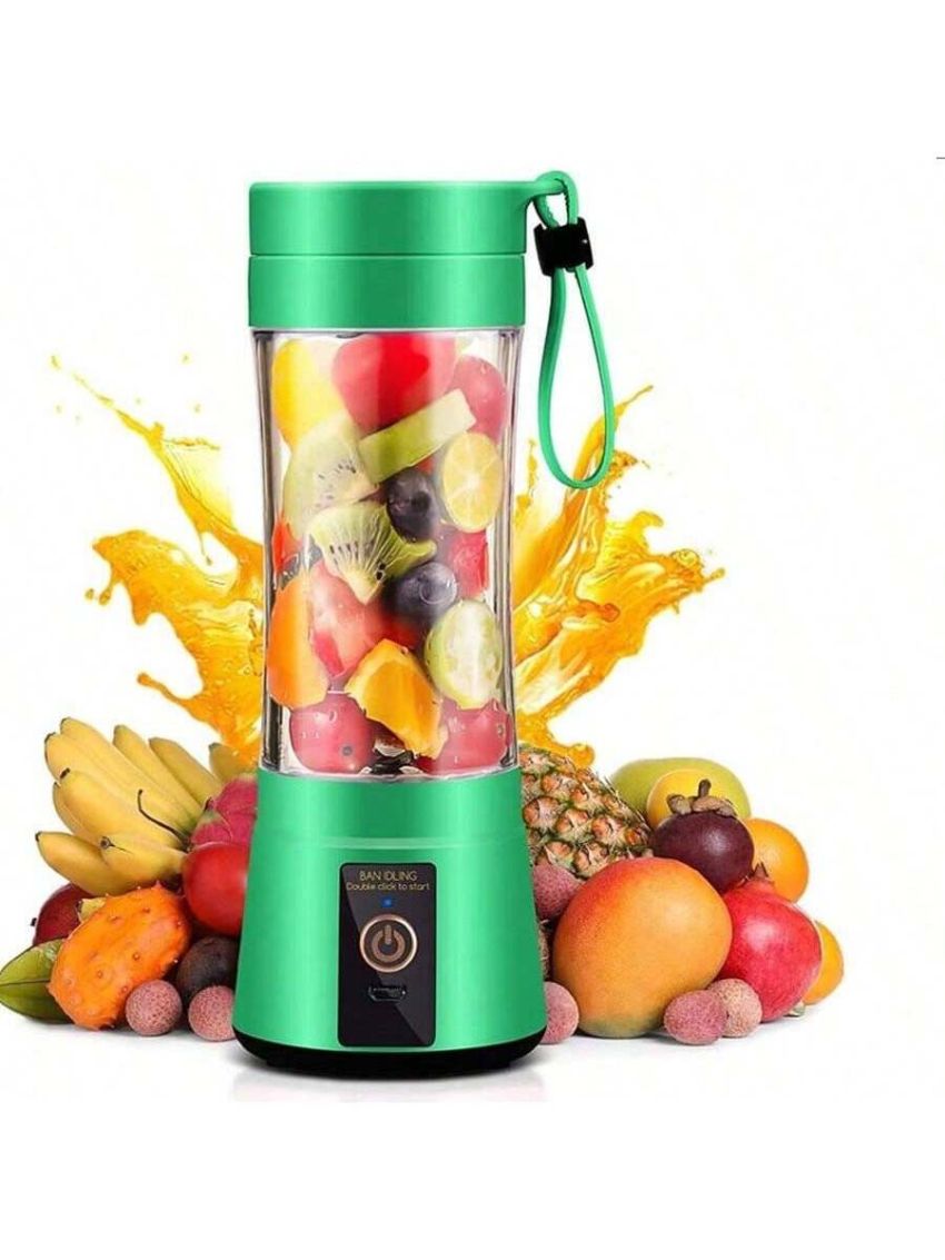 Personal Portable Blender,Mini Juice Blender, USB Rechargeable Small Size Blender For Smoothies And Shakes,Mini Juicer Cup Travel 380ml, Juice, Milk,5Colors Available