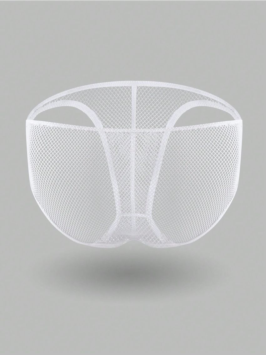 Men's Solid Color Fishing Net Triangle Shorts