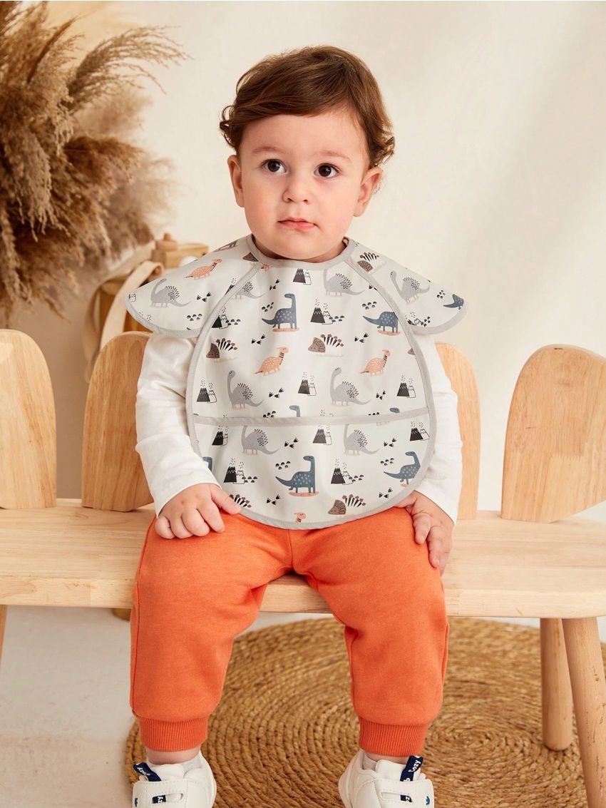Cozy Cub 1pc Baby Dinosaur Waterproof Bib