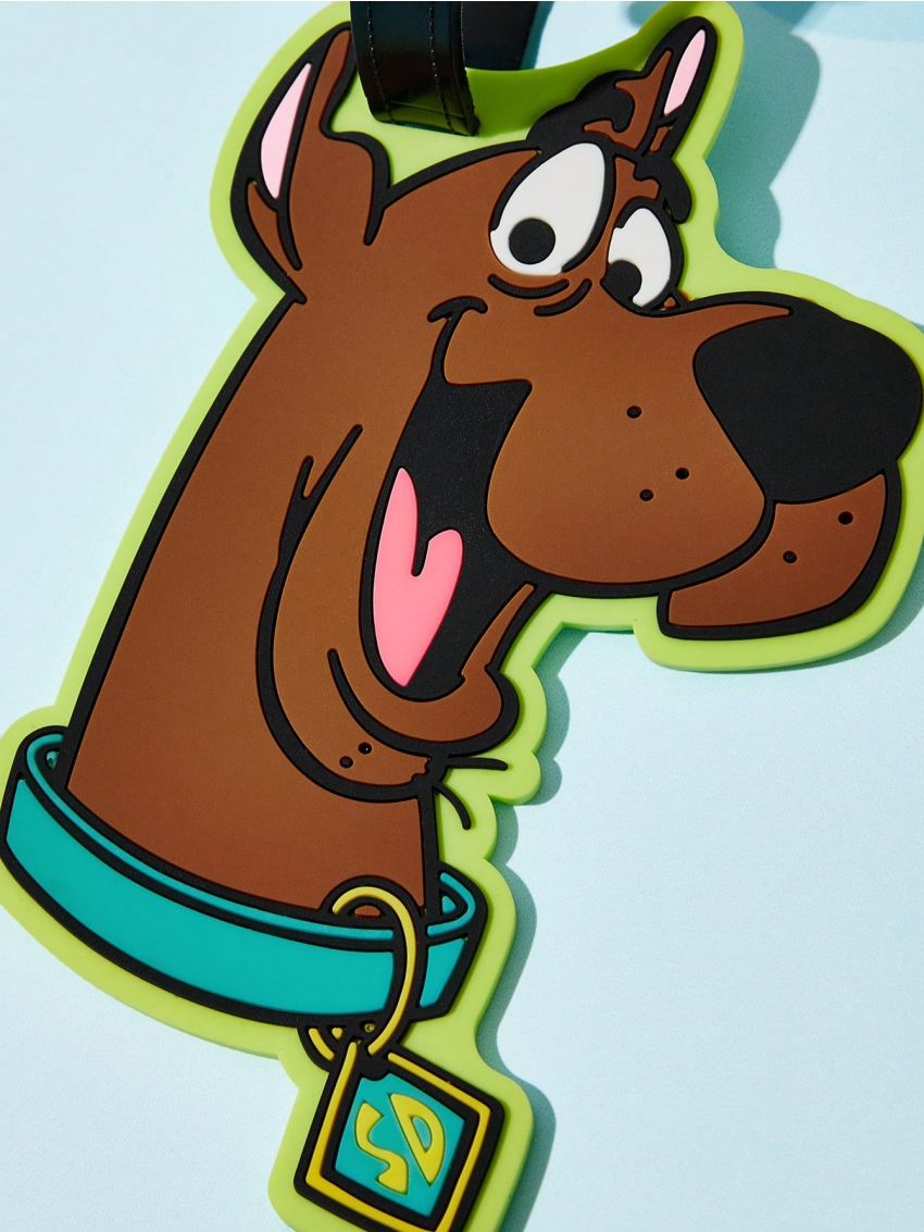 SCOOBY-DOO X SHEIN 1pc Classic Cartoon Designed Luggage Tag