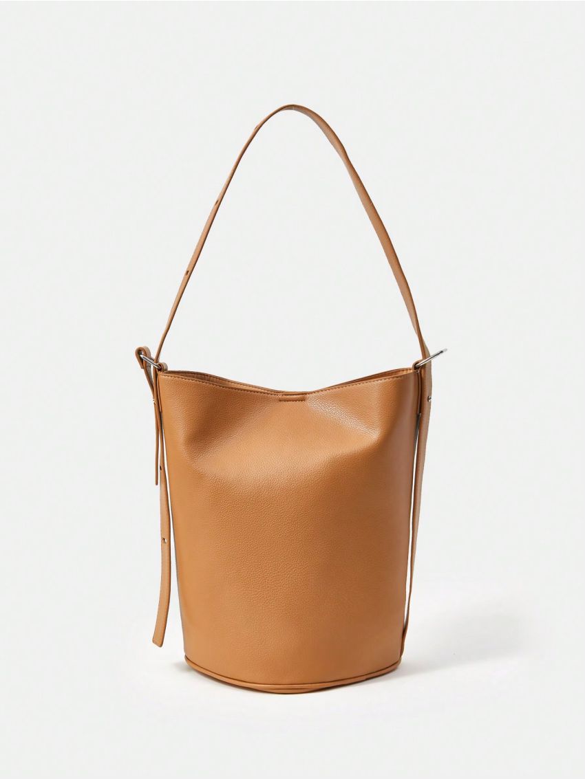 SHEIN BIZwear Minimalist Bucket Bag For Work