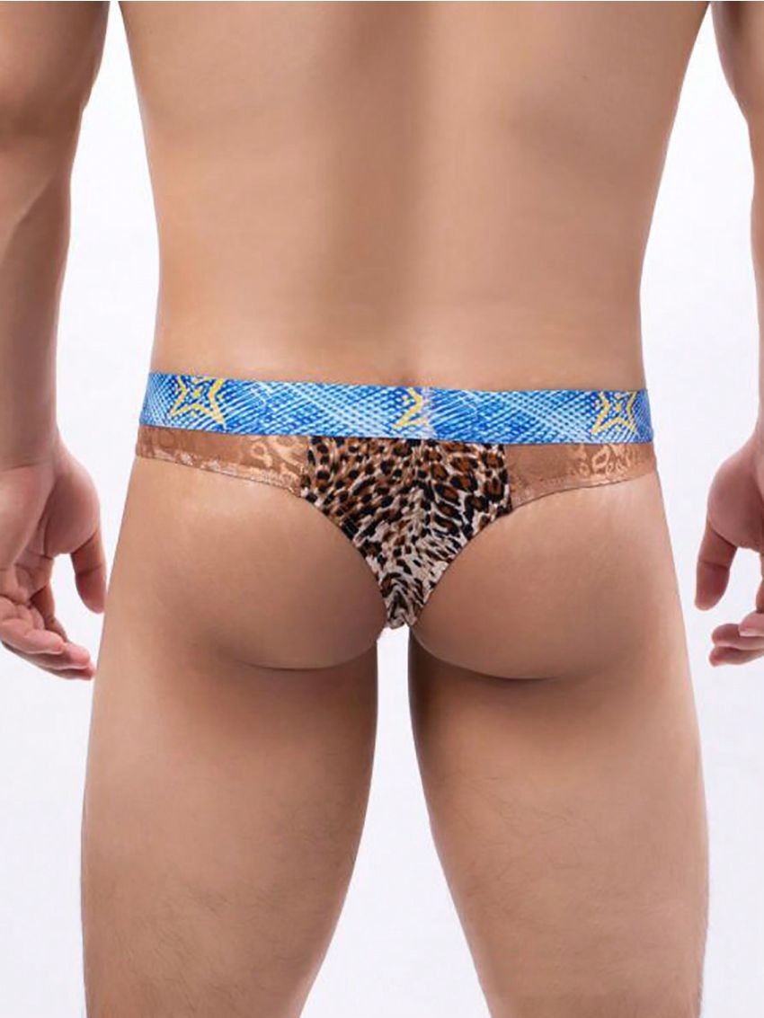 Men's Leopard Print Boxer Briefs