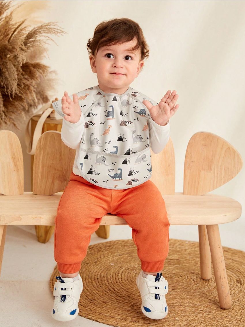 Cozy Cub 1pc Baby Dinosaur Waterproof Bib