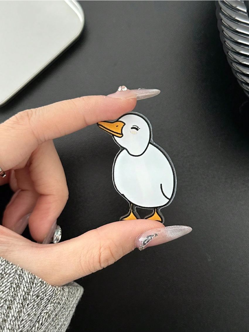 Nine Four Pop Cartoon Duck Shaped Women's Brooch