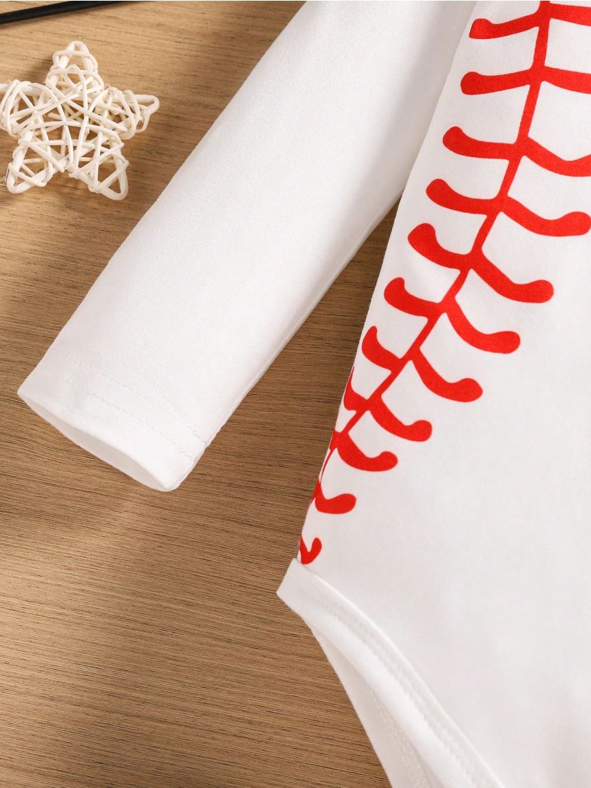 SHEIN Baby Boys' Baseball Style Clothes