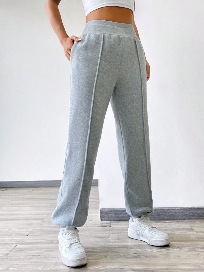 Women'S Elastic Waist Leggings Sweatpants