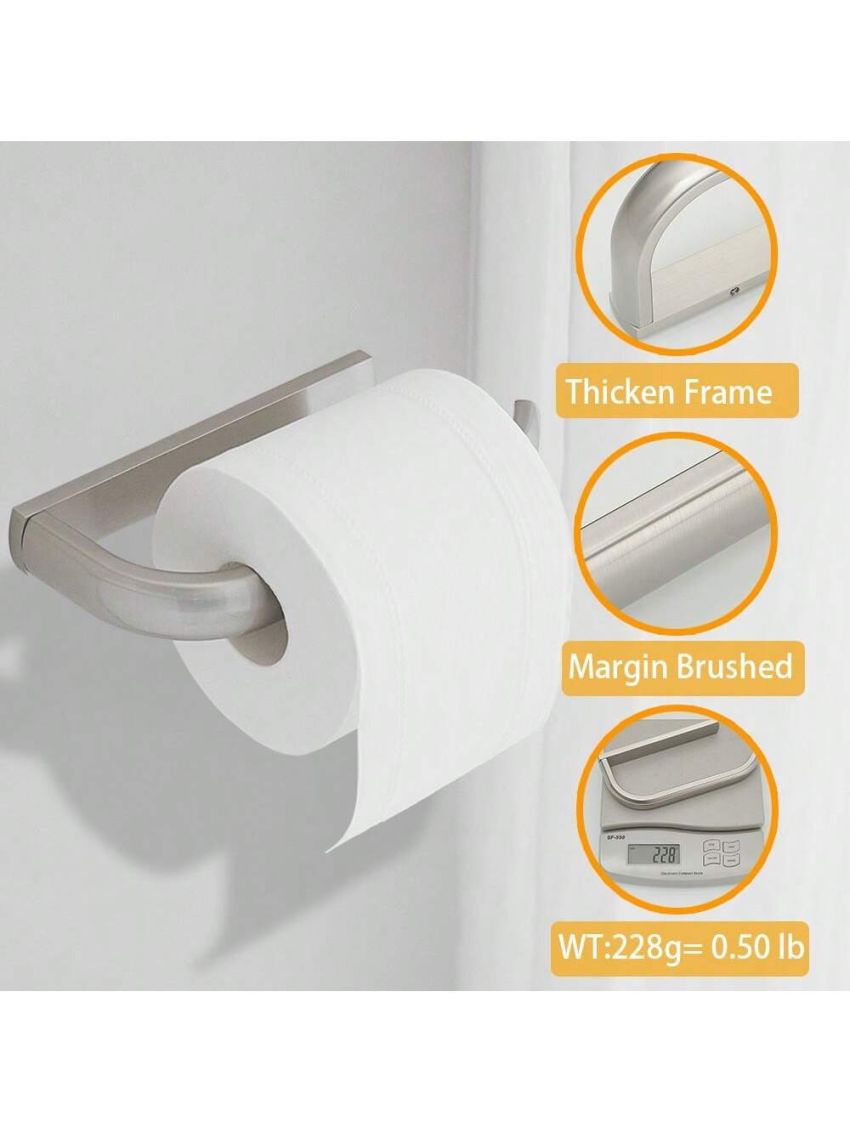 BESy 1pc Brass Toilet Tissue Paper Holder Bathroom Accessories Wall Mounted, Rust Protection
