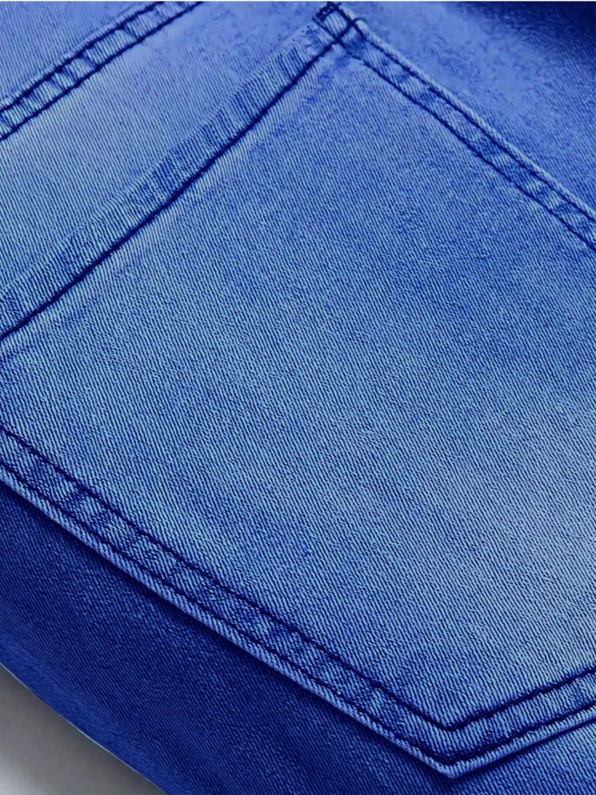 Manfinity Men's Slim Fit Destroyed Denim Jeans