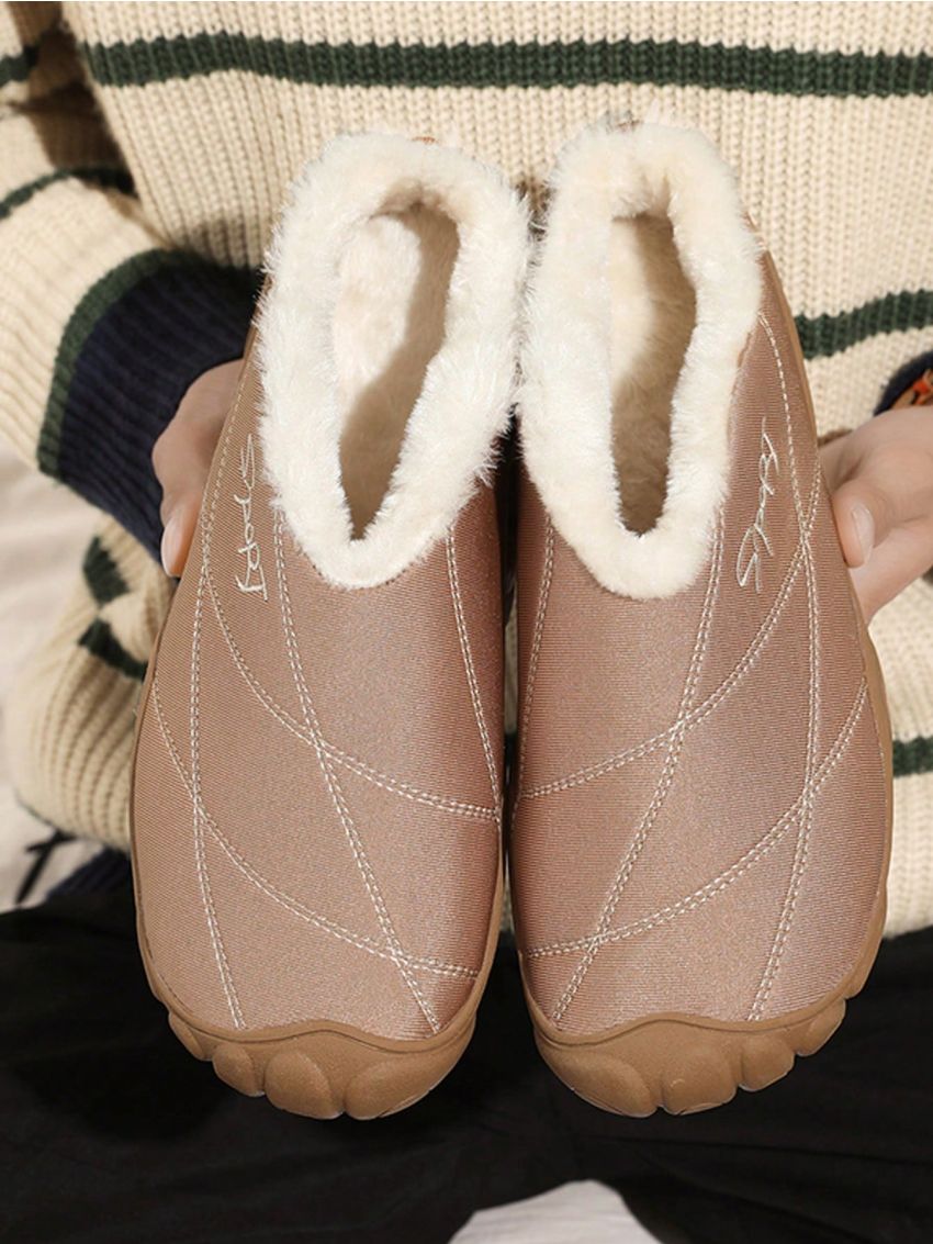 Women's Home Anti-slip Thickened Warm Slippers