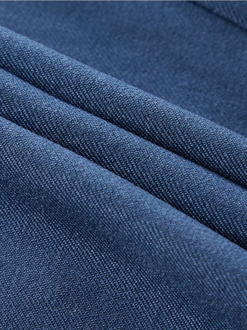 SHEIN Kids FANZEY Girls' Double-Breasted Split Hem Bell-Bottom Pants