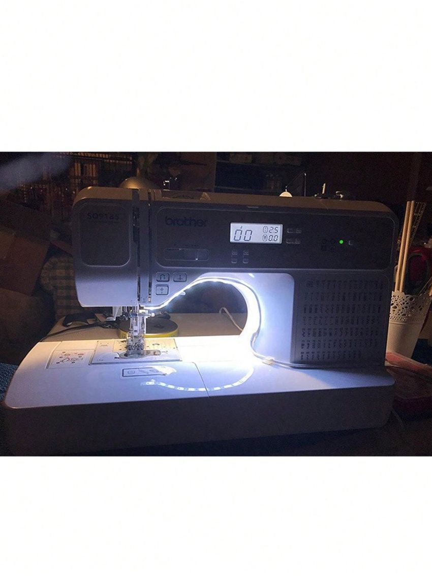 Sewing Machine Led Light Strip, With Touch Dimmer And Usb, 18 Lamp Beads