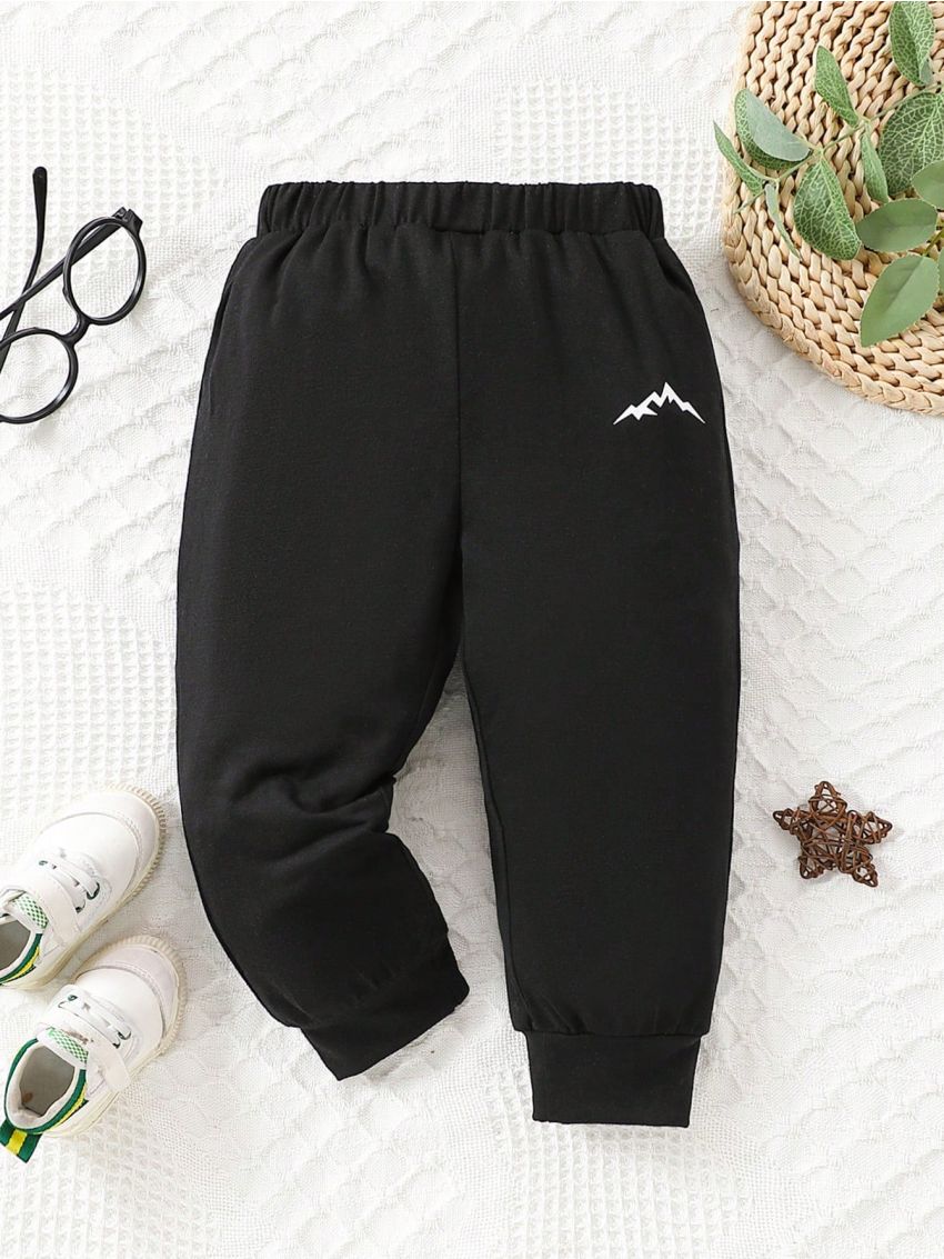 Baby Boy Casual Basic Long Pants