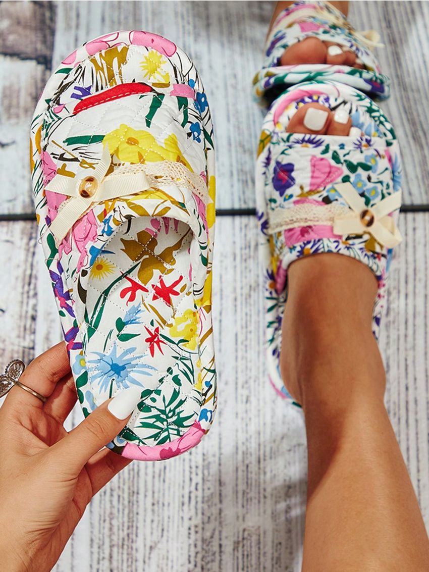 Indoor Home Slippers For Men And Women Couple, With Fabric Upper And Non-slip Soft Sole For Winter And Autumn