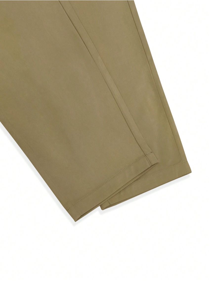 Manfinity Homme Men's Fashionable Slim Fit Tapered Pants