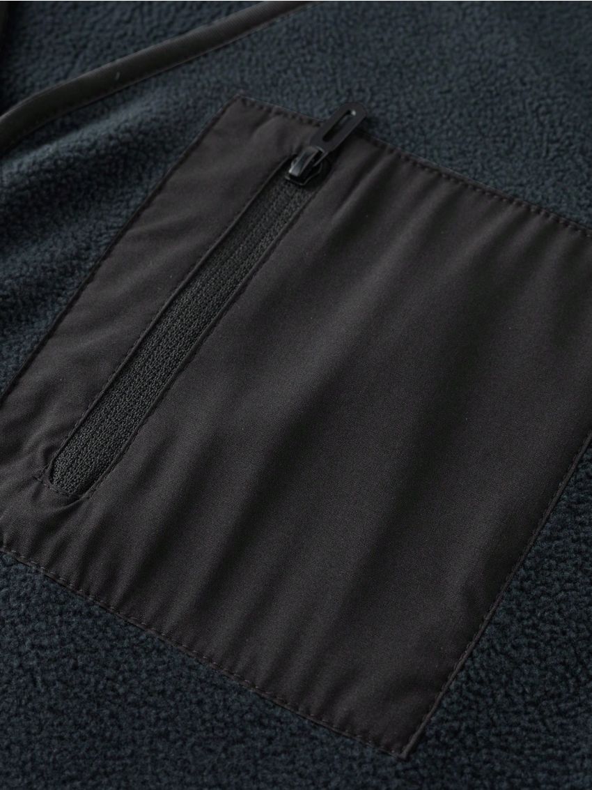 Men's Zipper Front Contrast Trim Vest