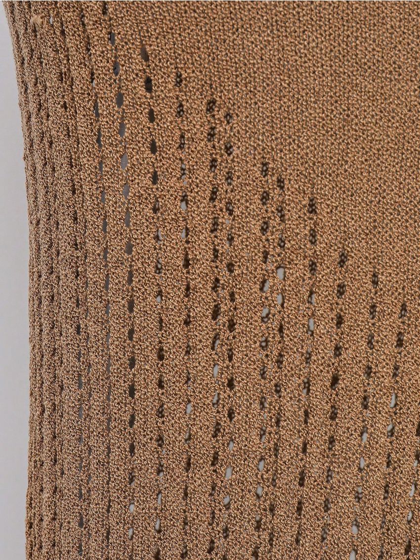 LARAMEE SHEIN X LARAMEE WOMENS CROCHET SWEATER MAXI SKIRT