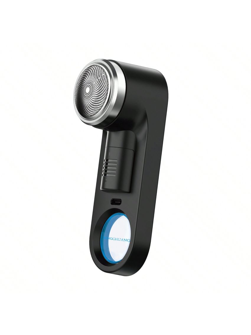 Electric Razor for Men Mini Size Pocket Portable Shaver Wet and Dry With Mirror Men's Razor USB Rechargeable Shaver Charging Easy One-Button Use Suitable for Home,Car,Travel
