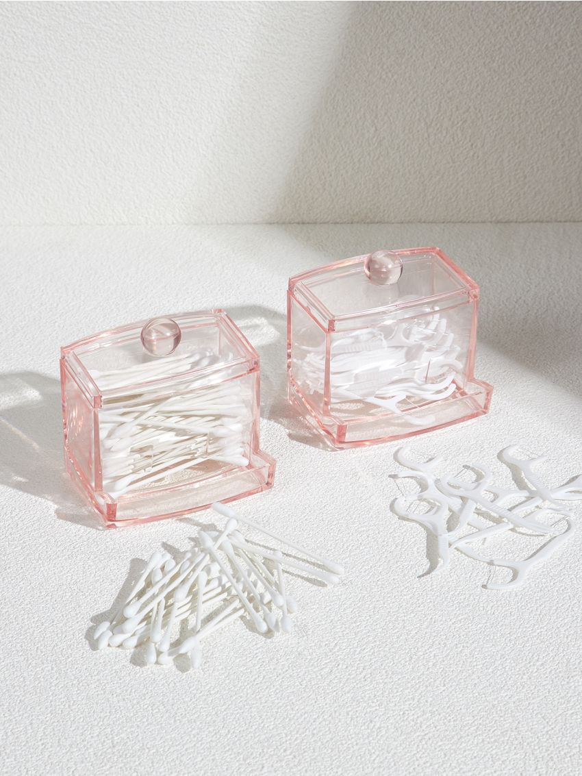 SHEIN BASIC LIVING Exclusive Swab Toothpick Organizer—Holiday Gift