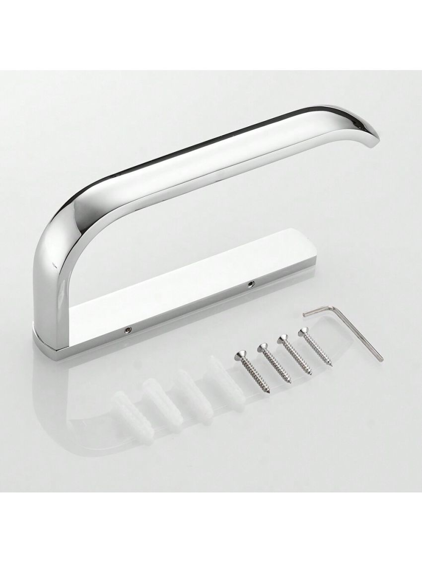 BESy 1pc Brass Toilet Tissue Paper Holder Bathroom Accessories Wall Mounted, Rust Protection