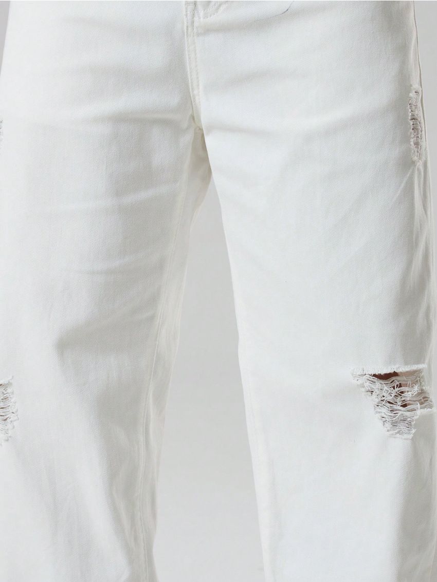 Men's Plus Size Distressed Denim Jeans