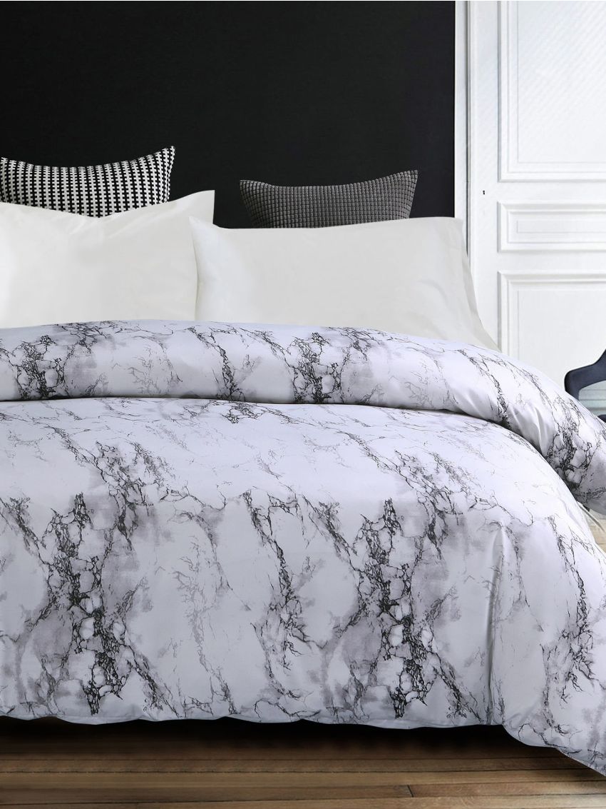 Marble Pattern Duvet Cover Without Filler