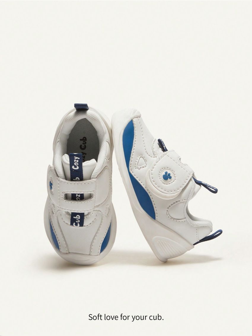 Cozy Cub Trendy, Stylish, Comfortable, Adorable Baby/toddler Soft-soled Sports Sneakers With Achilles Support And Double Mesh