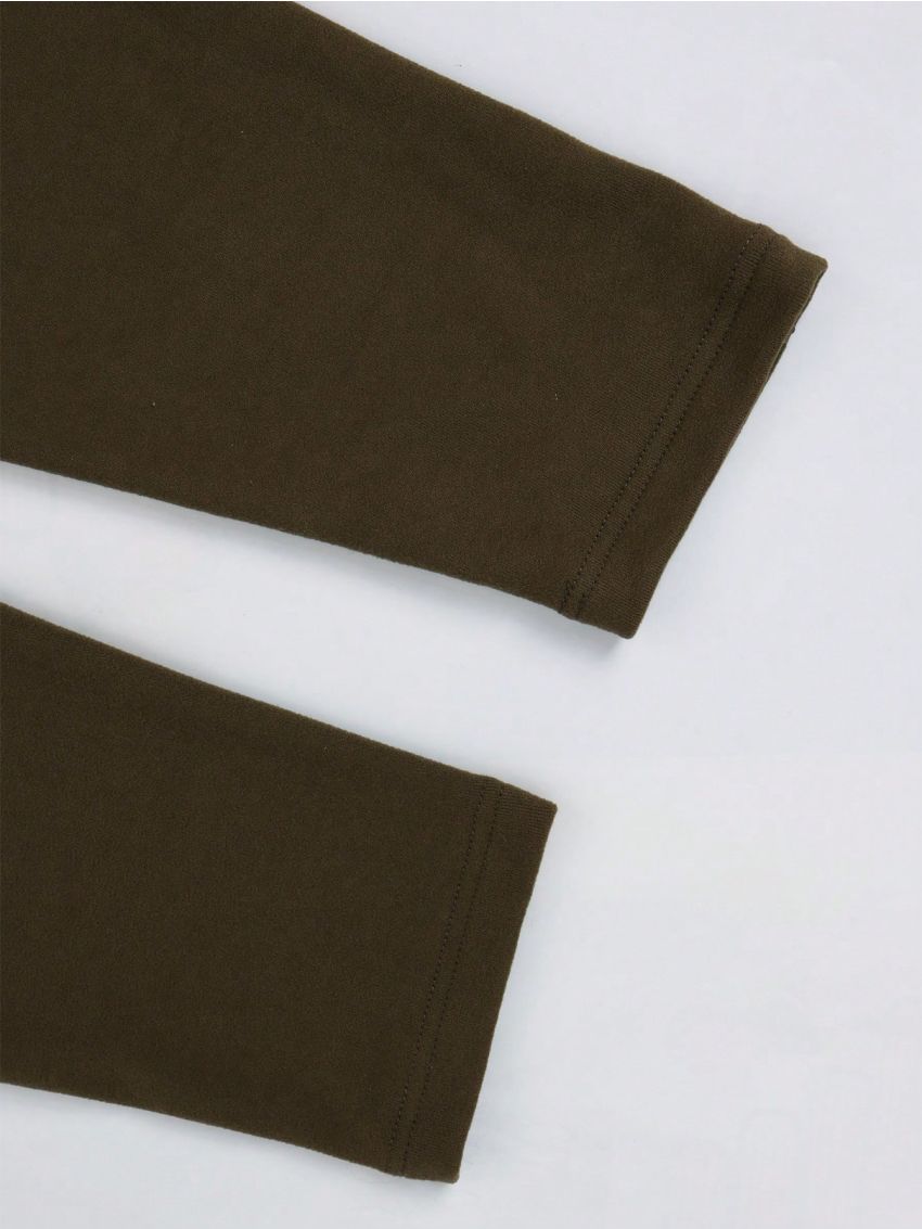 Men's Solid Color Warm Underwear Bottoms