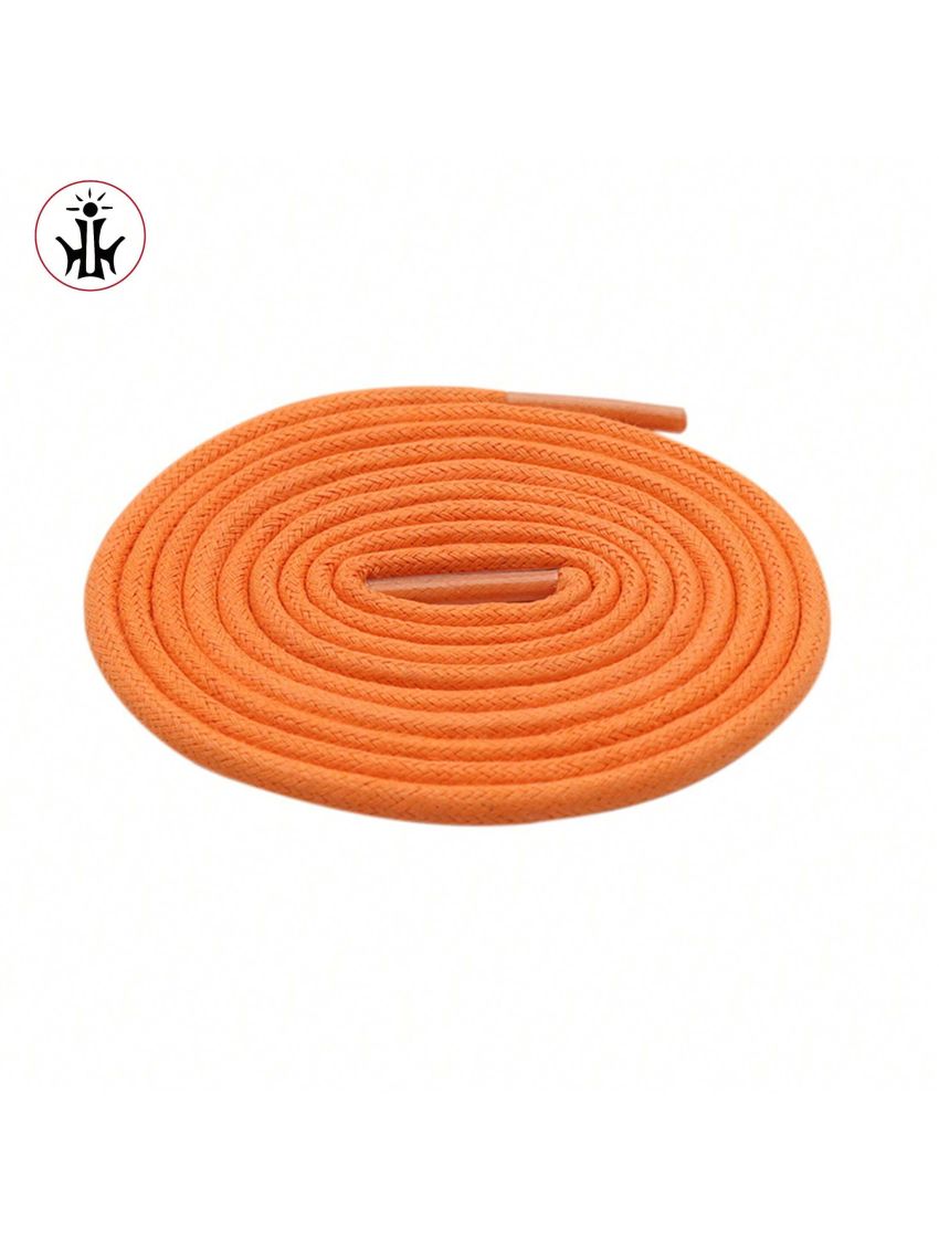 Fashionable Solid Color Braided Shoe Laces Suitable For Sports Shoes, Boots