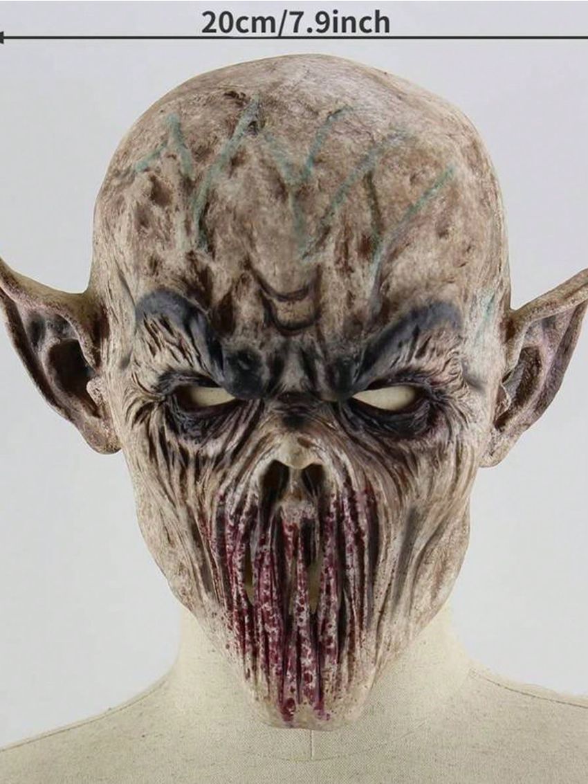 Halloween Easter Mask Latex clown Horror Mask Halloween Butcher Horror headgear spooky zombie props