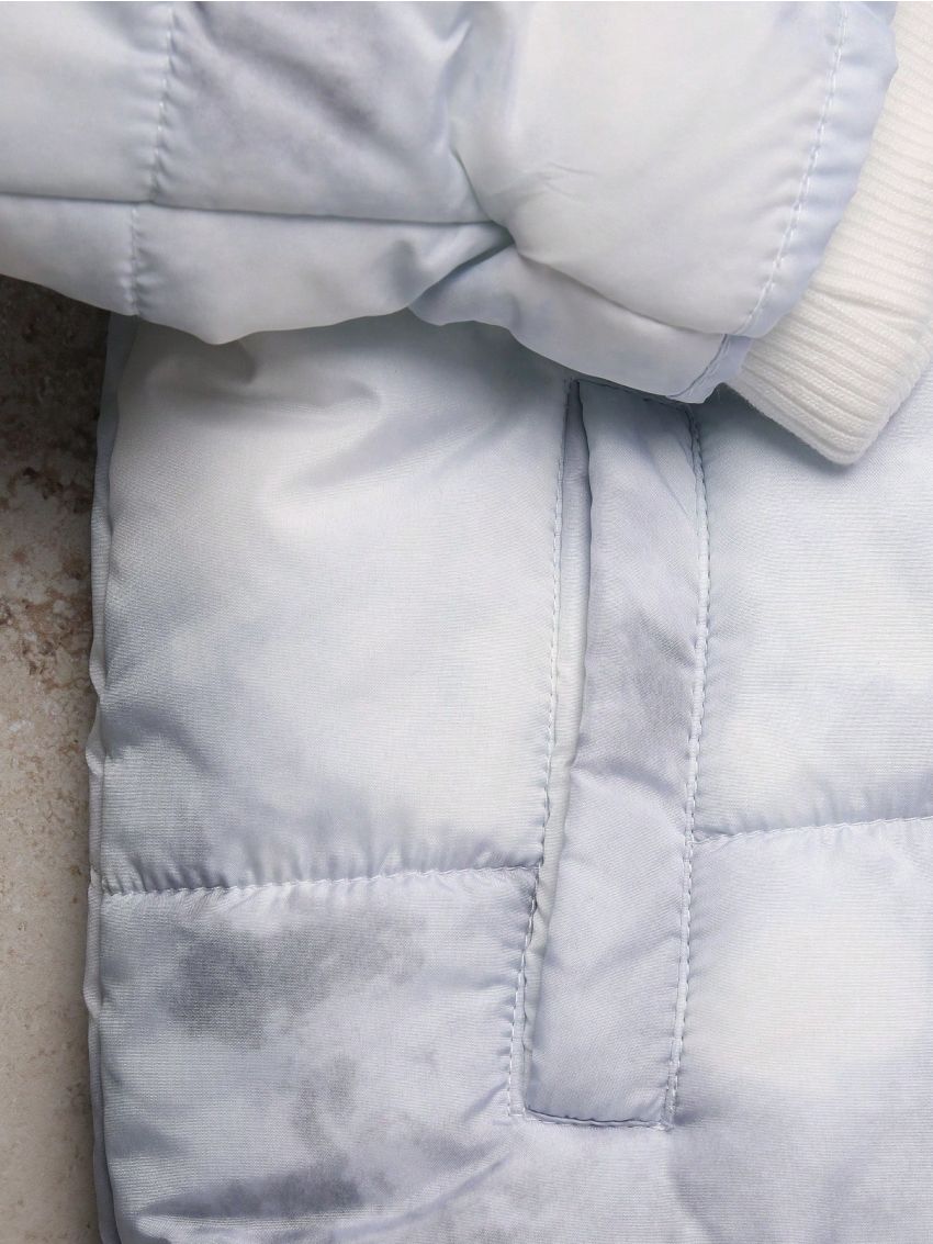 Little Girls' Tie Dye Hooded Warm Jacket