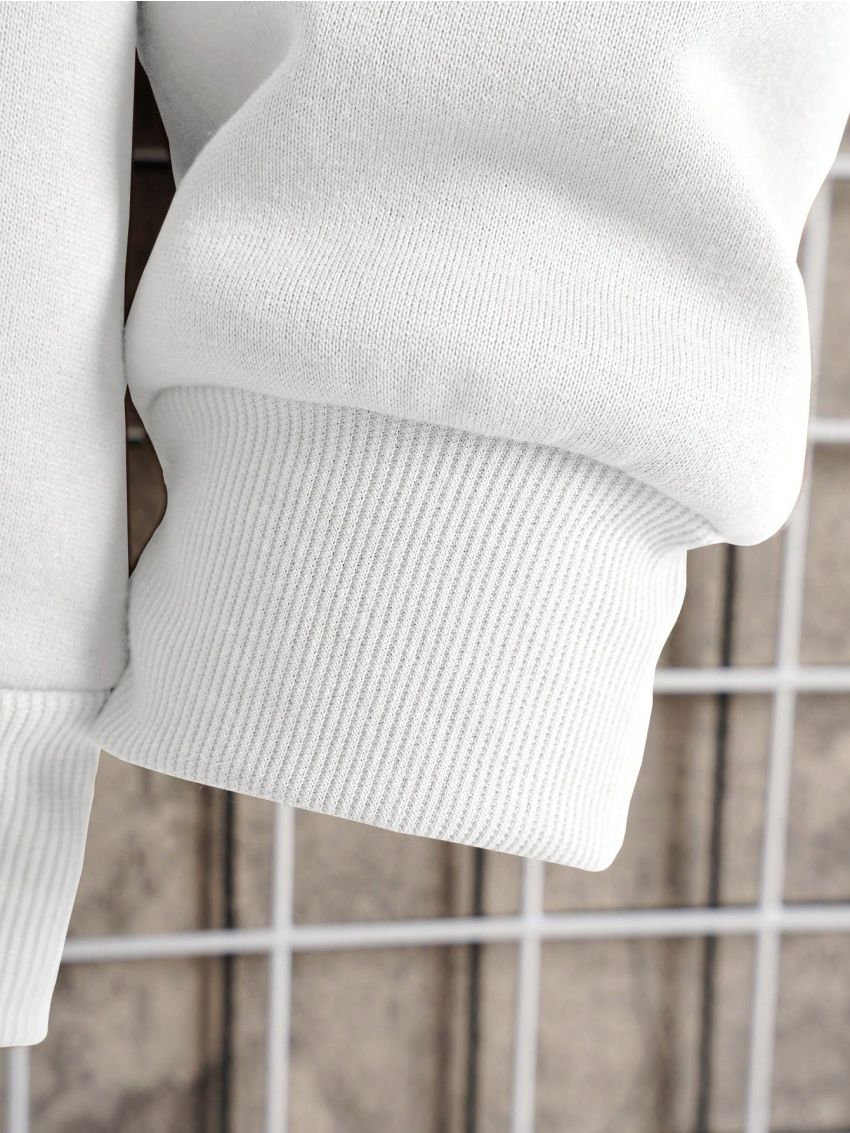 Men's Kangaroo Pocket Drawstring Hoodie With Warm Lining And Zipper Closure