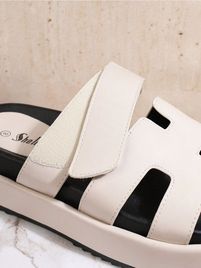 Women's Platform Wedge Sandals With High Heels