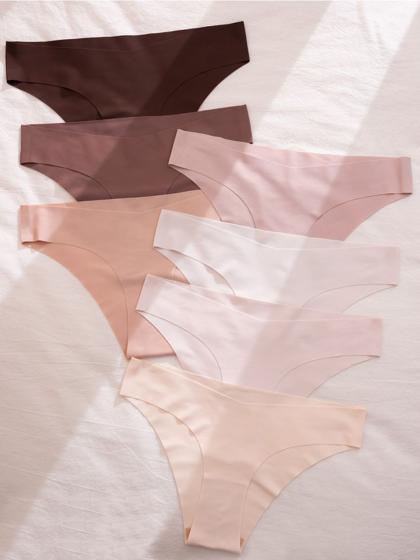 7pack Plain No Show Panty
