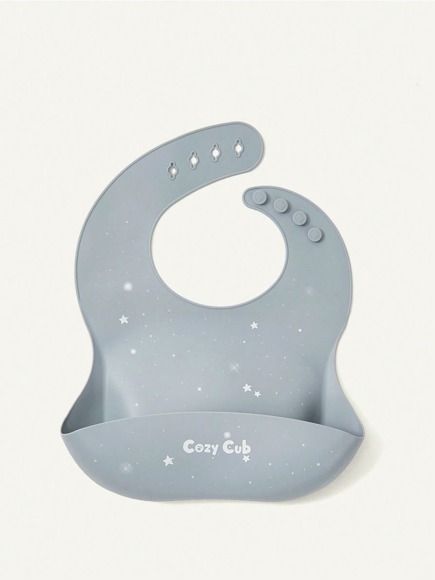 Cozy Cub 2pcs Baby Bib Set, Waterproof And Dirt-proof