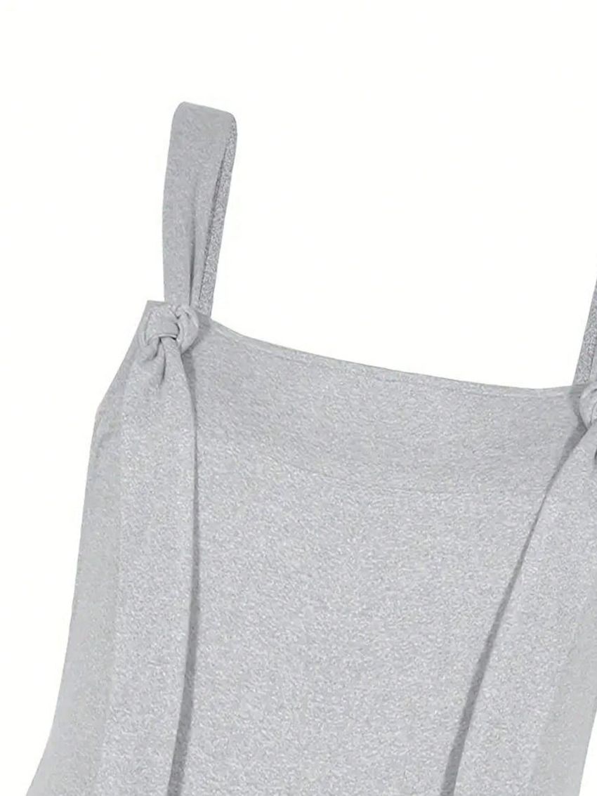 Plus Size Women's Dungarees Jumpsuit With Double Pockets