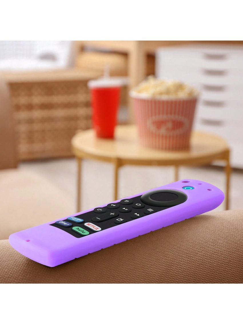 4K Firestick Remote Cover, 4K+ Firestickremote TV Remote Universal Remote Case Skin Sleeve with Lanyard Glow in The Dark