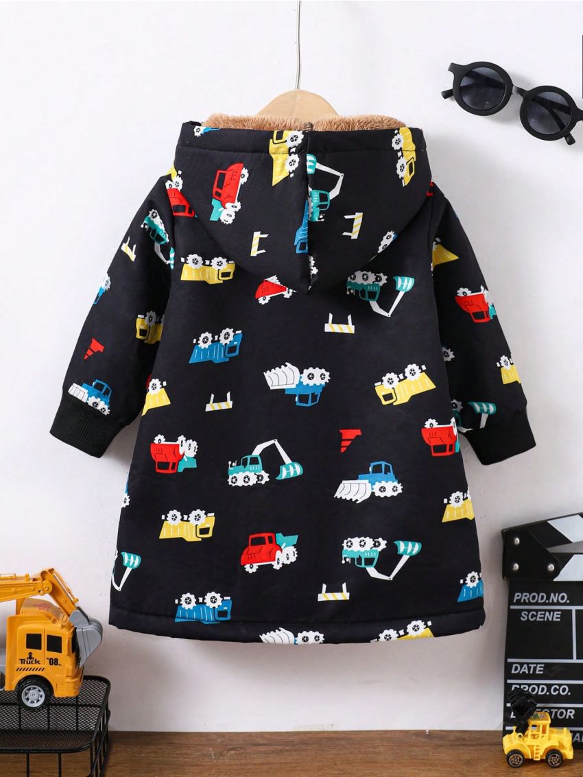 Infant Boys' Casual Printed Winter Jacket