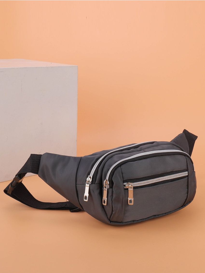 Large Capacity Multi-zip Fanny Pack
