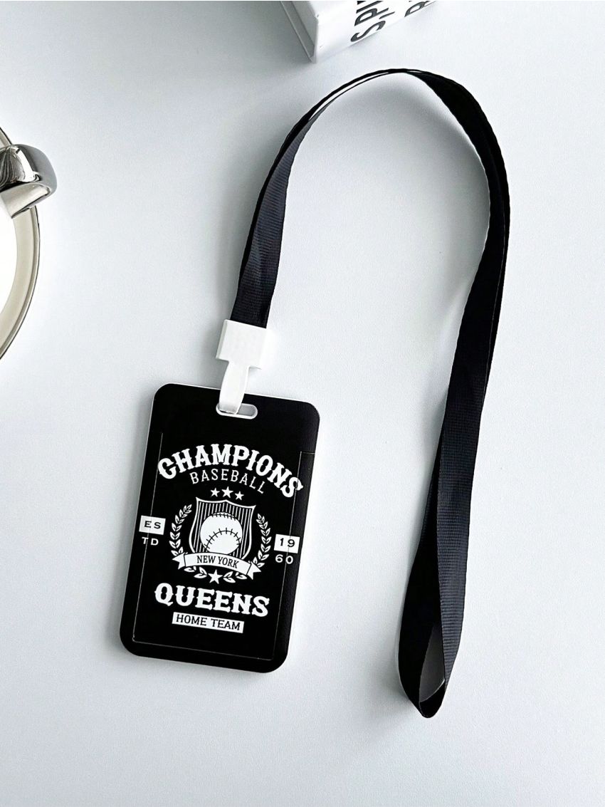 Afdhal Studio Baseball Slogan Card Holder