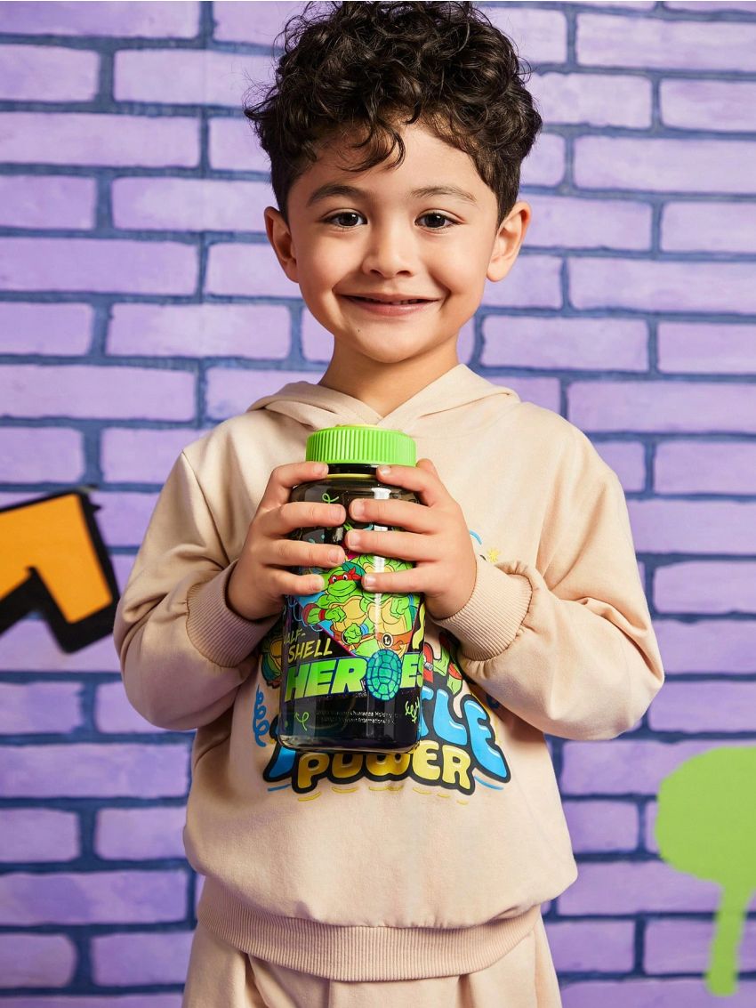 TEENAGE MUTANT NINJA TURTLES X SHEIN Cartoon Graphic Water Bottle, 800ml/28oz