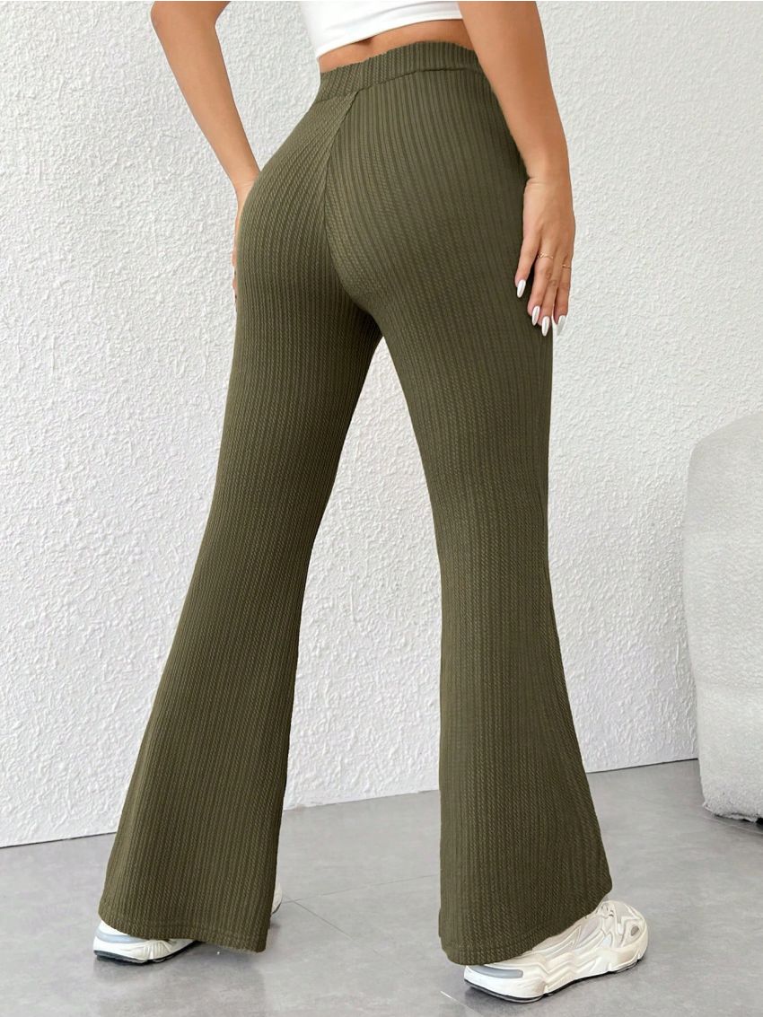 SHEIN PETITE Women'S Flare Pants