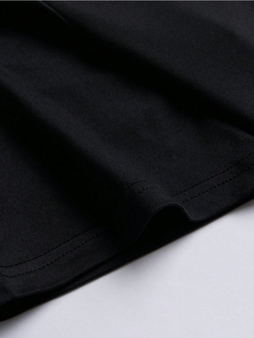 Manfinity LEGND Men'S Plus Size Round Neck T-Shirt With Letter & Number Print