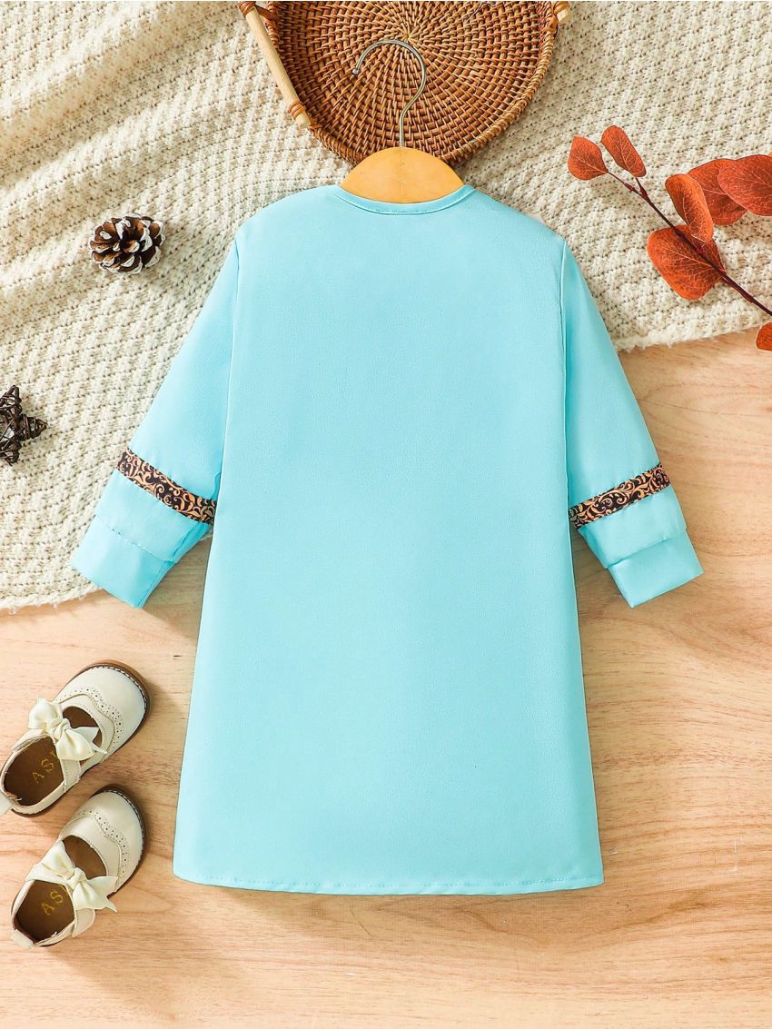 Infant Boys' Classic Blue-green Top For Spring