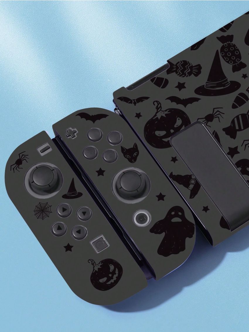 Cute Pumpkin Candy Hat Full Coverage Painted Silicone Anti-fall Protective Case Compatible With Switch