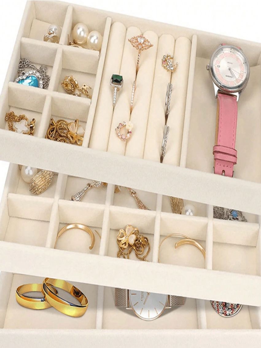 1pc Jewelry Ring Accessory Storage Box