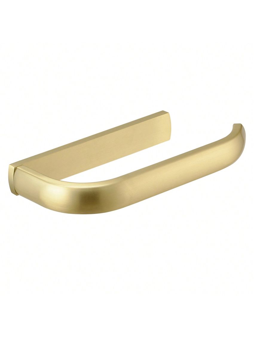 BESy 1pc Brass Toilet Tissue Paper Holder Bathroom Accessories Wall Mounted, Rust Protection