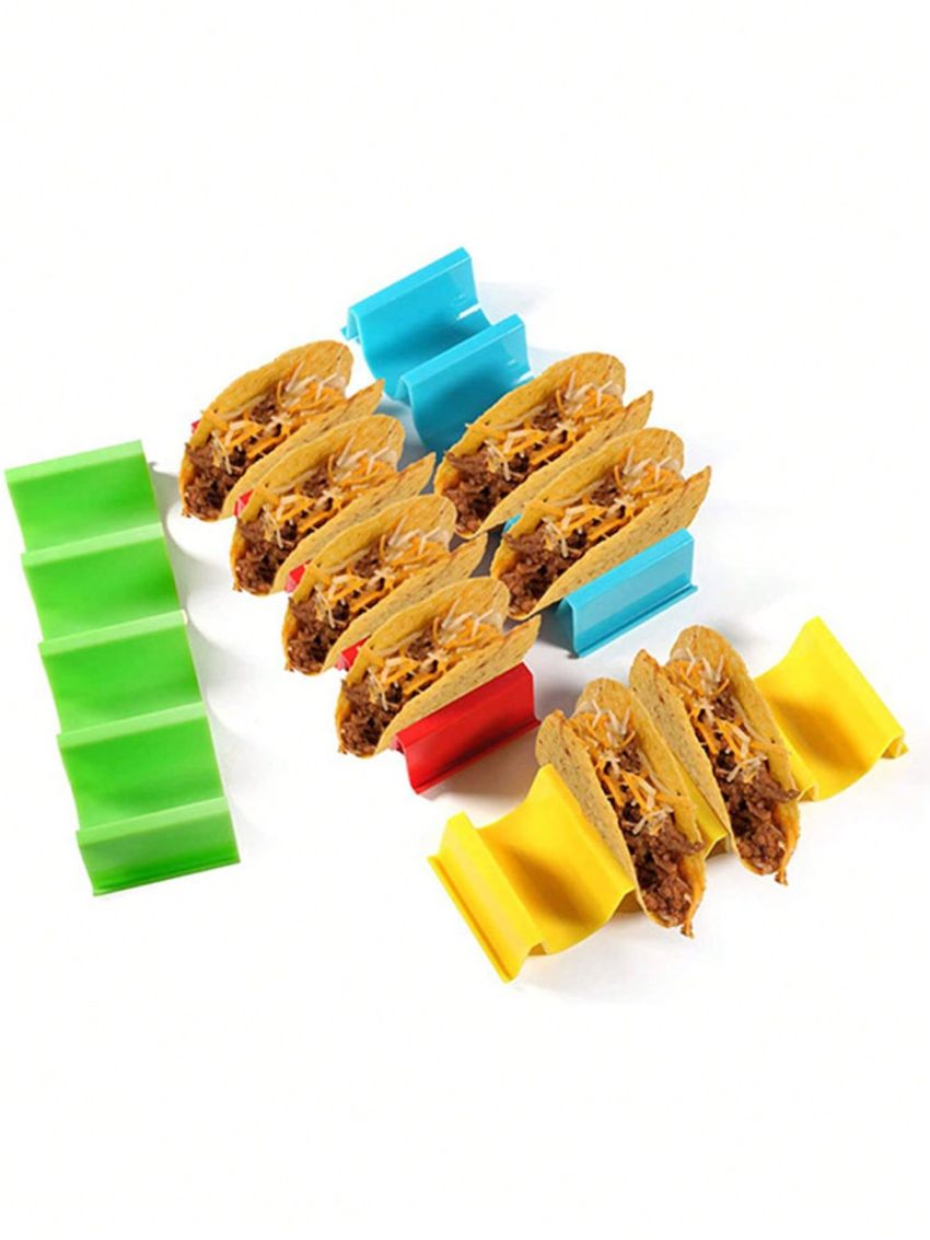 1pc Kitchen Plastic Wave Corn Holder And Taco Rack For Corn Tortillas